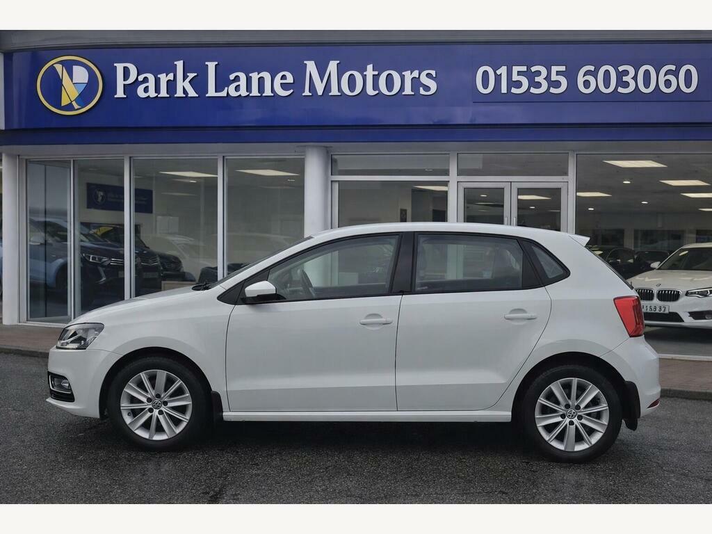 Volkswagen Polo 1.2 Tsi Bluemotion Tech Se Hatchback YK64RST White #3