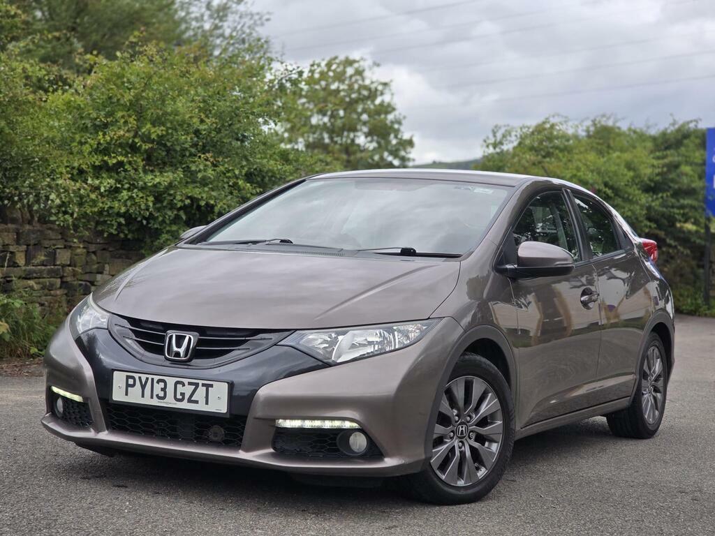 Honda Civic 1.6 I-dtec Es-t Euro 5 S S Brown #2
