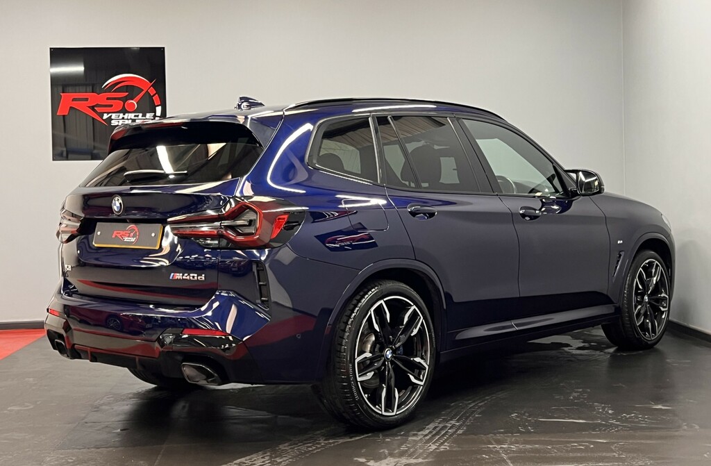 BMW X3 Suv 3.0 M40d Mht Suv Hybrid Xdrive AO71XPT Blue #6