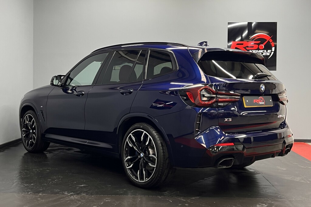 BMW X3 Suv 3.0 M40d Mht Suv Hybrid Xdrive AO71XPT Blue #2