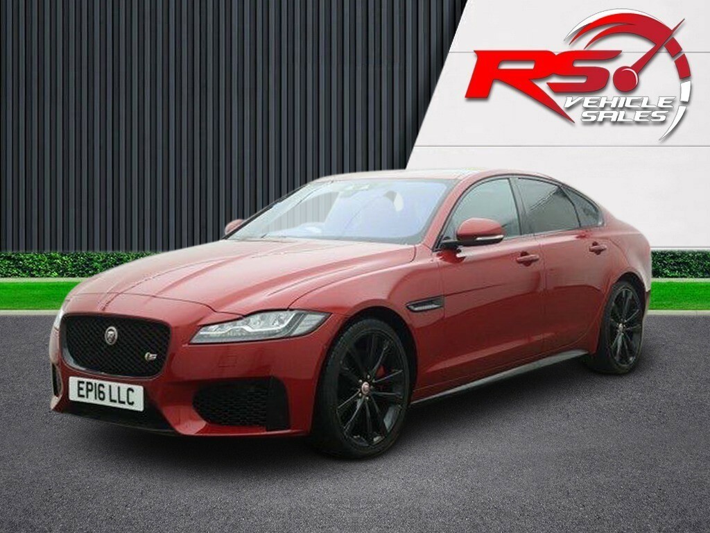 Jaguar XF 3.0 V6 S Saloon Euro 6 Ss 380 Red #3
