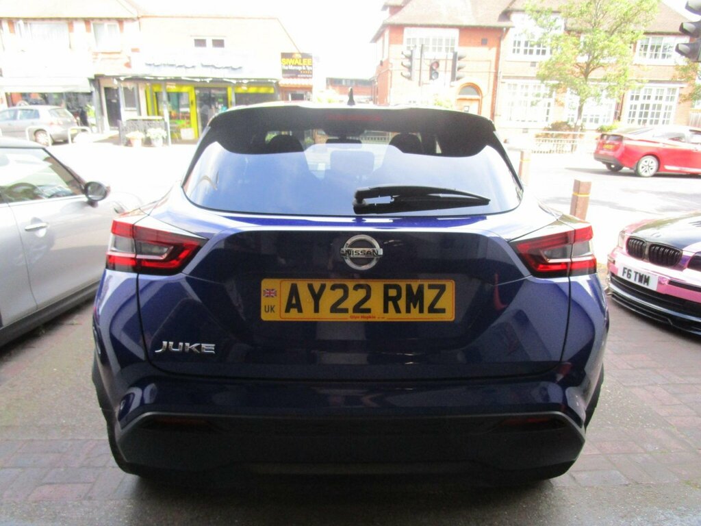 Nissan Juke 1.0 Dig-t N-connecta Dct Euro 6 Ss AY22RMZ Blue #5