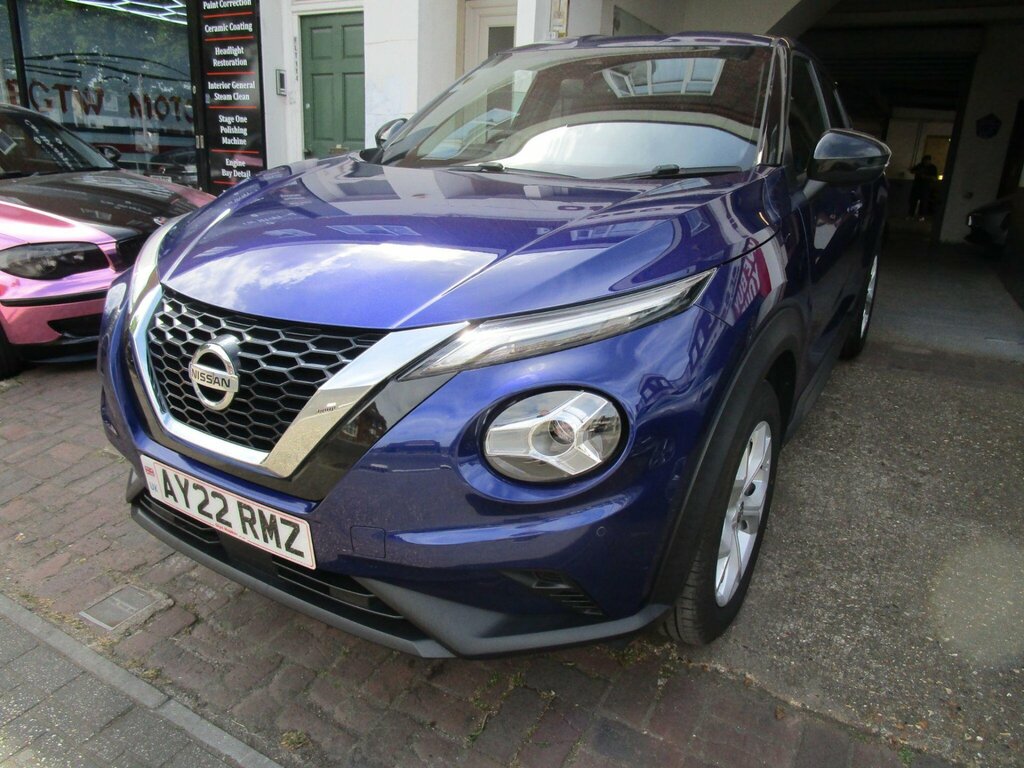 Nissan Juke 1.0 Dig-t N-connecta Dct Euro 6 Ss AY22RMZ Blue #2
