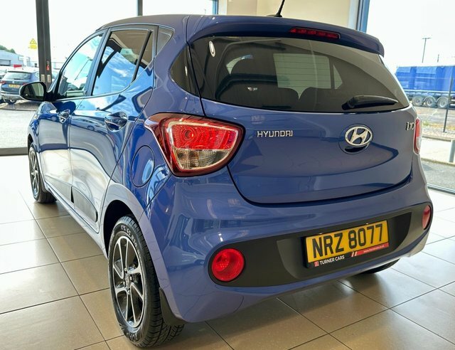 Hyundai I10 1.0 Go Se Hatchback Euro 6 66 NRZ8077 Blue #6