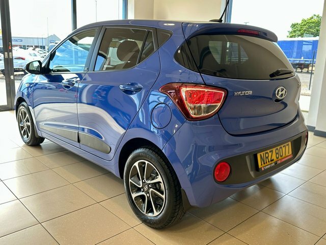 Hyundai I10 1.0 Go Se Hatchback Euro 6 66 NRZ8077 Blue #5