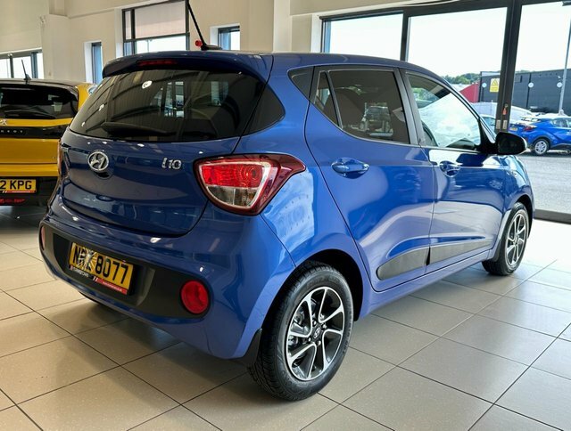 Hyundai I10 1.0 Go Se Hatchback Euro 6 66 NRZ8077 Blue #3
