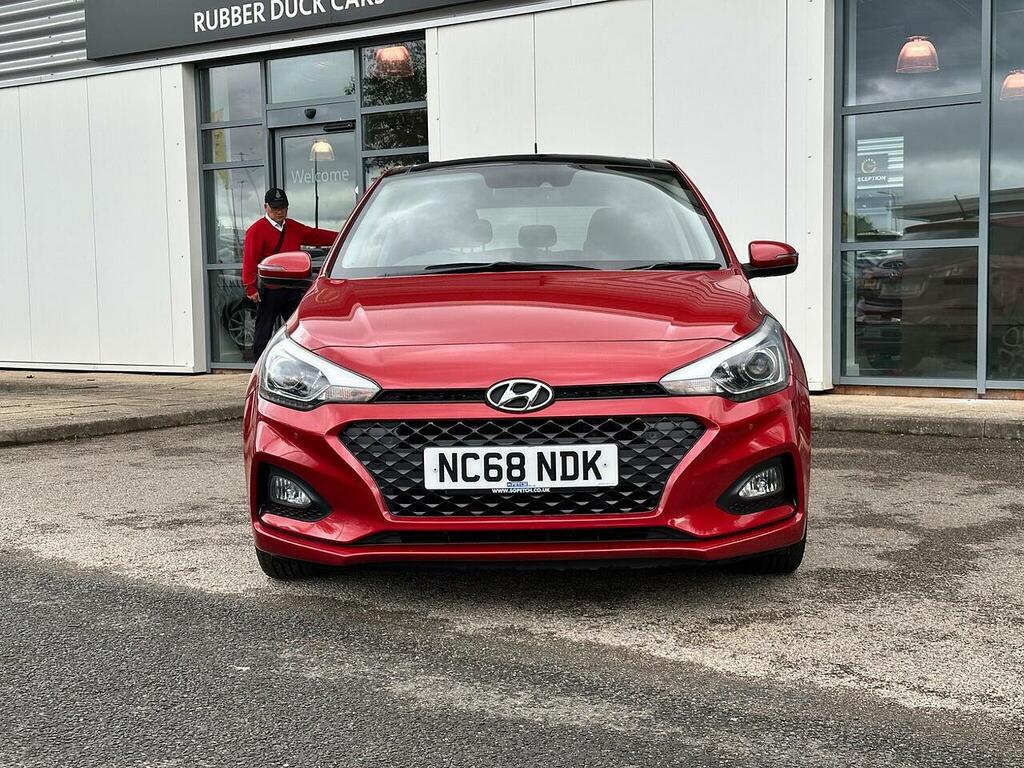 Hyundai I20 1.0 T-gdi Premium Se Nav Hatchback Manu NC68NDK Red #2