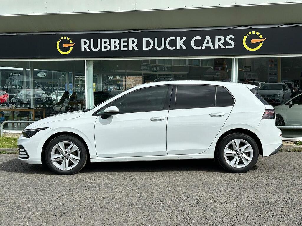 Volkswagen Golf 1.5 Etsi Mhev Life Hatchback Hybrid Dsg LS70RFK White #5