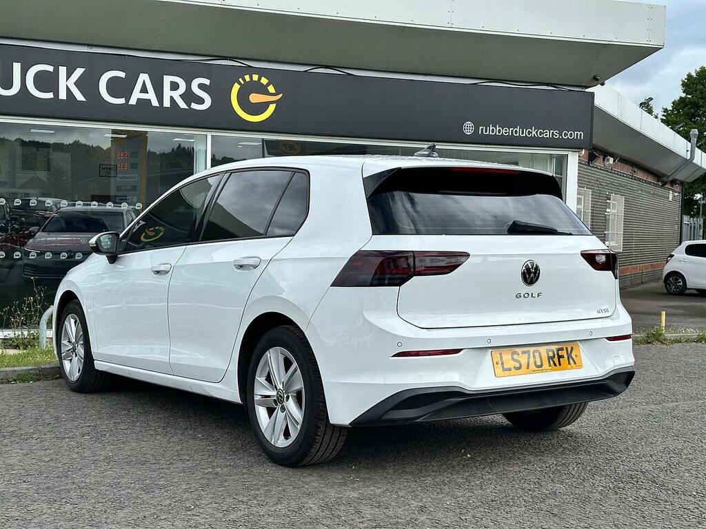 Volkswagen Golf 1.5 Etsi Mhev Life Hatchback Hybrid Dsg LS70RFK White #4