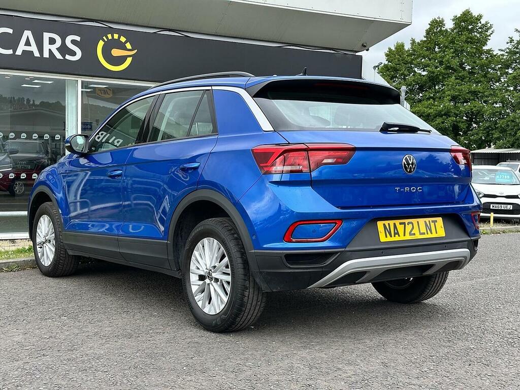 Volkswagen T-Roc 1.5 Tsi Life Dsg Euro 6 Ss NA72LNT Blue #4