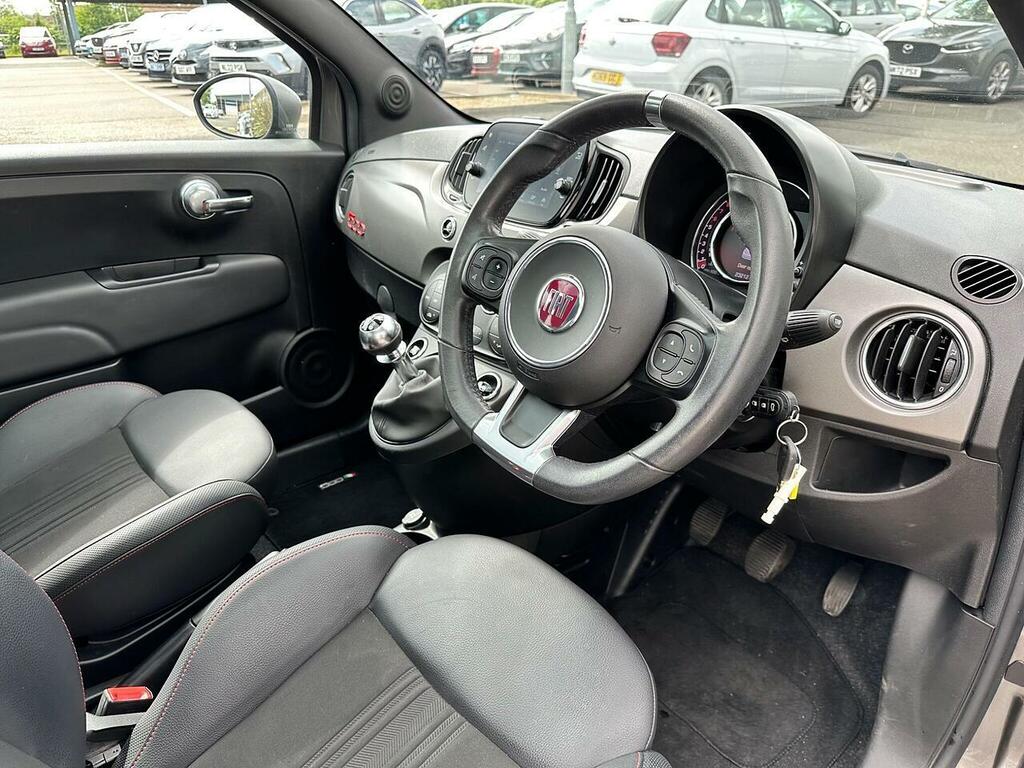 Fiat 500 Sport Red #10
