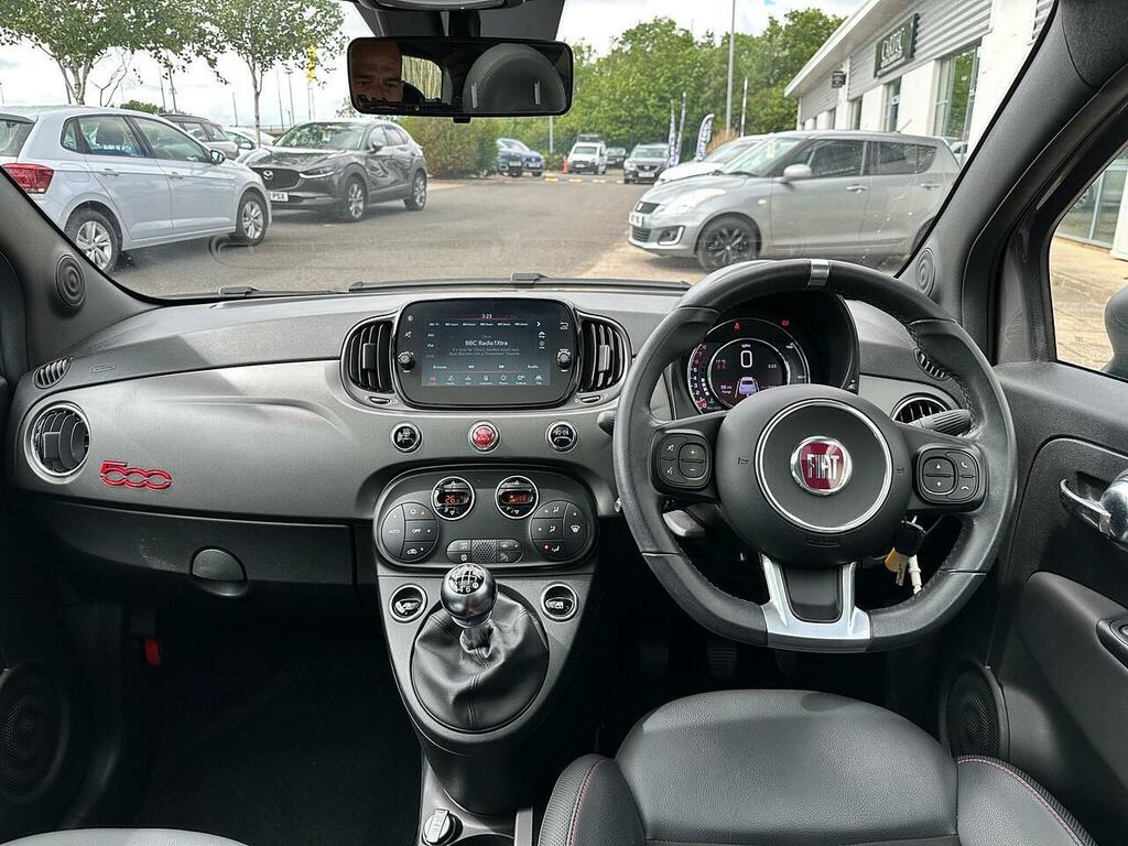 Fiat 500 Sport Red #9