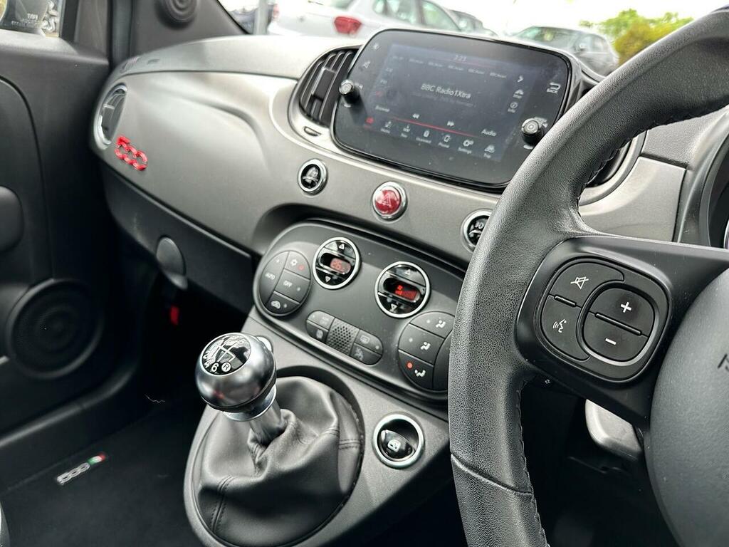Fiat 500 Sport Red #11