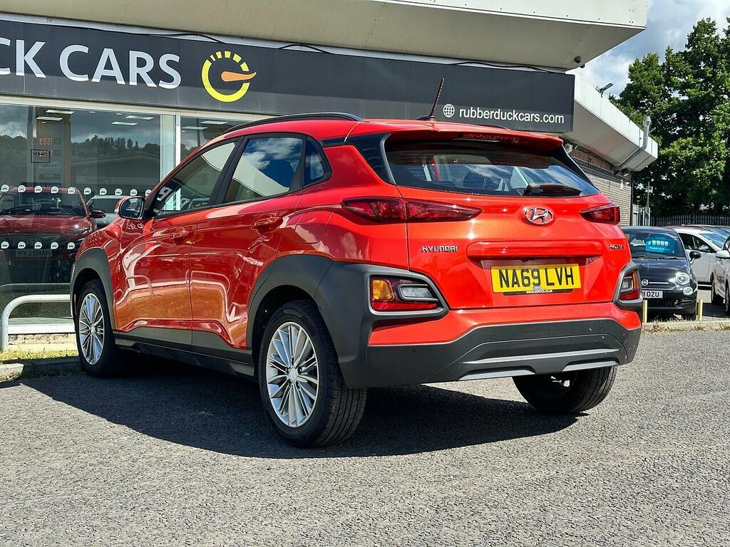 Hyundai Kona 1.0 T-gdi Blue Drive Se Suv Euro NA69LVH Orange #4