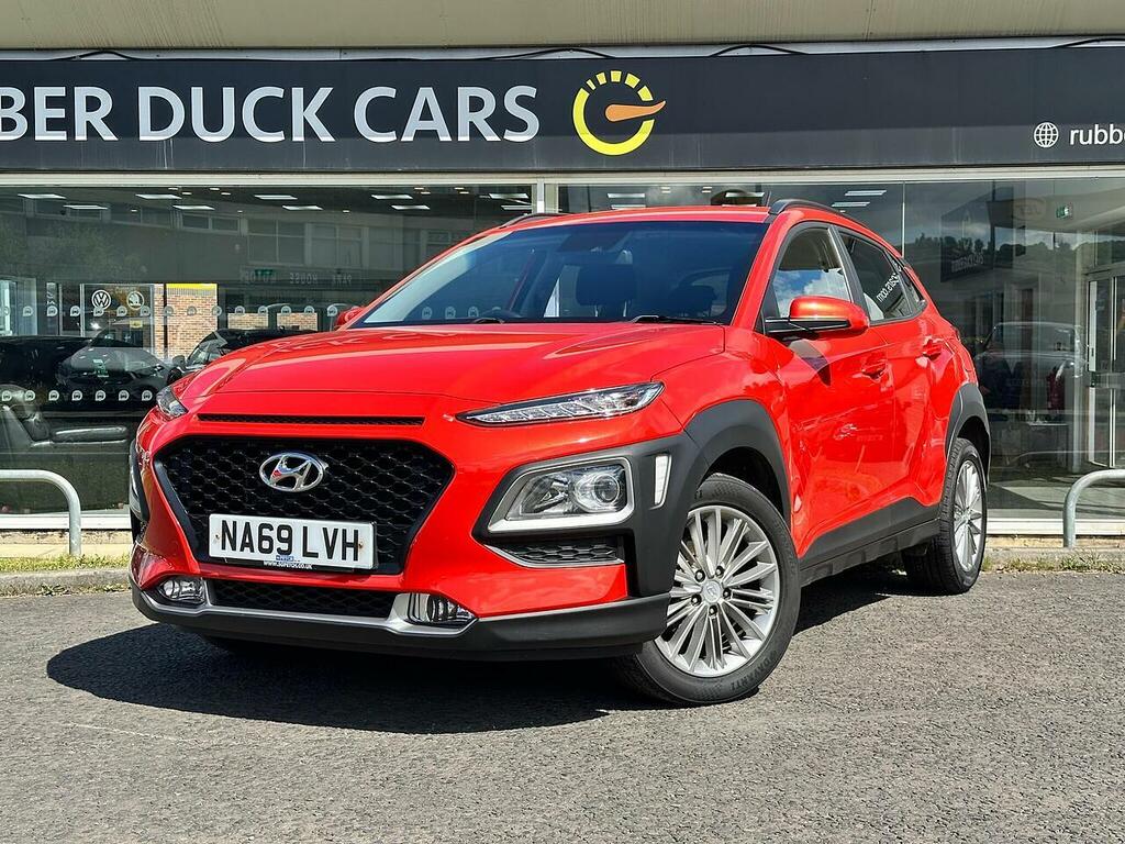 Hyundai Kona 1.0 T-gdi Blue Drive Se Suv Euro NA69LVH Orange #3