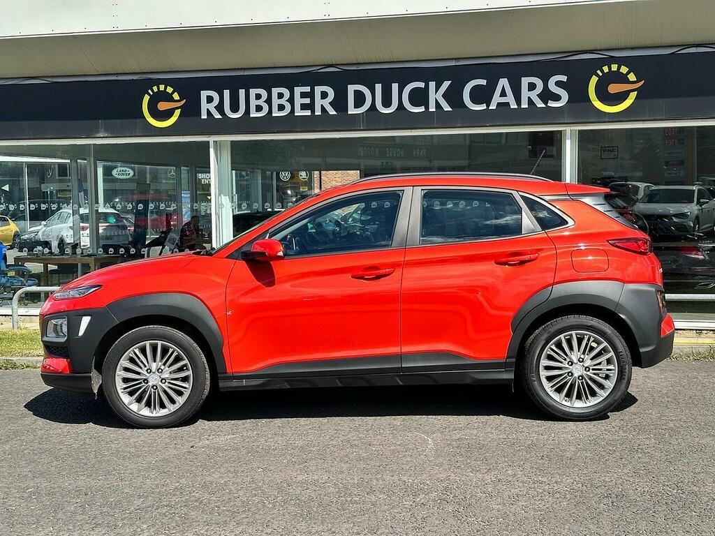 Hyundai Kona 1.0 T-gdi Blue Drive Se Suv Euro NA69LVH Orange #6