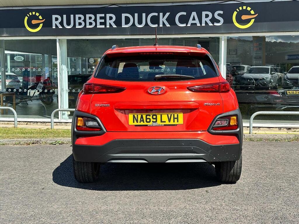 Hyundai Kona 1.0 T-gdi Blue Drive Se Suv Euro NA69LVH Orange #5