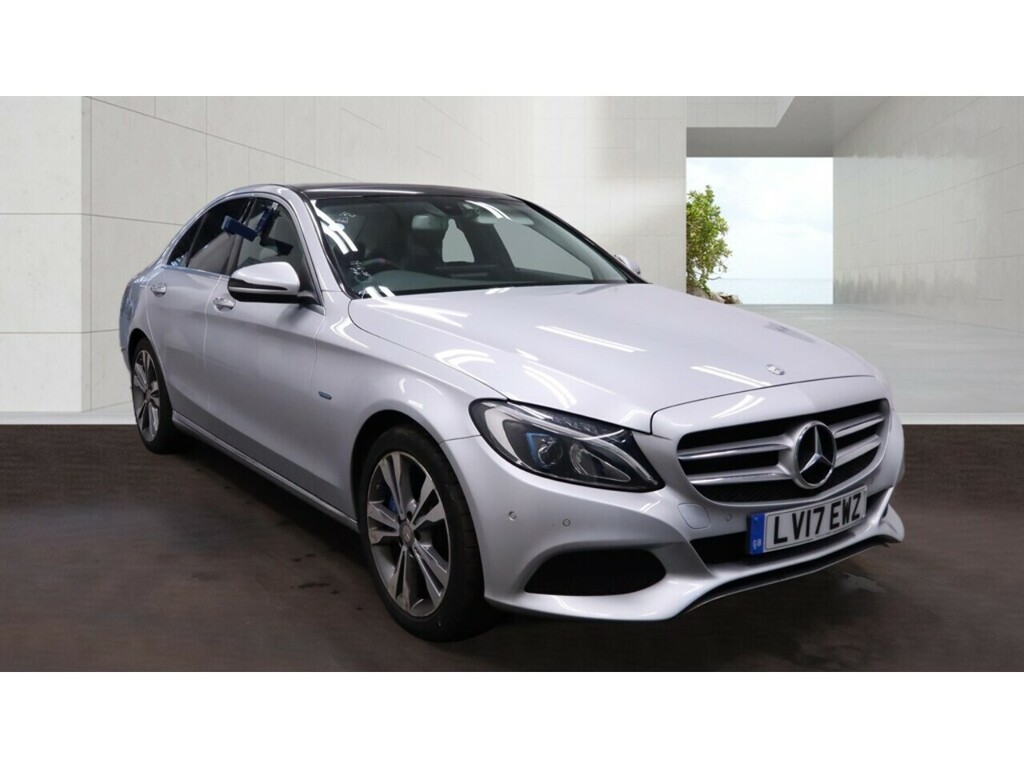 Mercedes-Benz C Class 2.0 C350e 6.4Kwh Sport Premium Saloon Silver