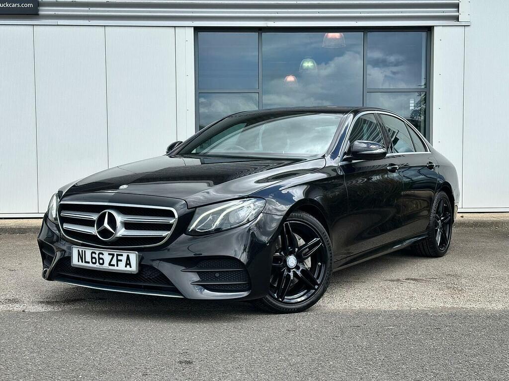 Mercedes-Benz E Class 2.0 E220d Amg Line G-tronic Euro 6 Ss NL66ZFA Black #3