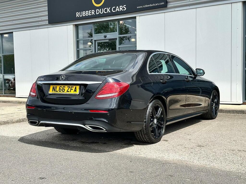 Mercedes-Benz E Class 2.0 E220d Amg Line G-tronic Euro 6 Ss NL66ZFA Black #5