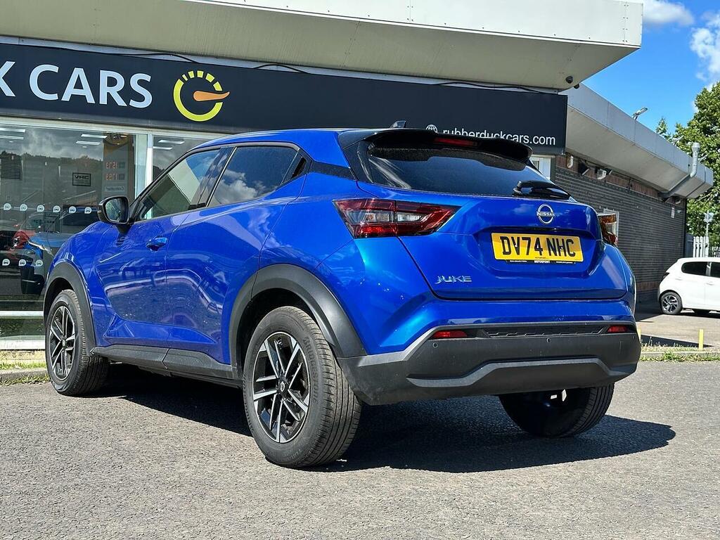 Nissan Juke 1.0 Dig-t N-connecta Euro 6 Ss DV74NHC Blue #4