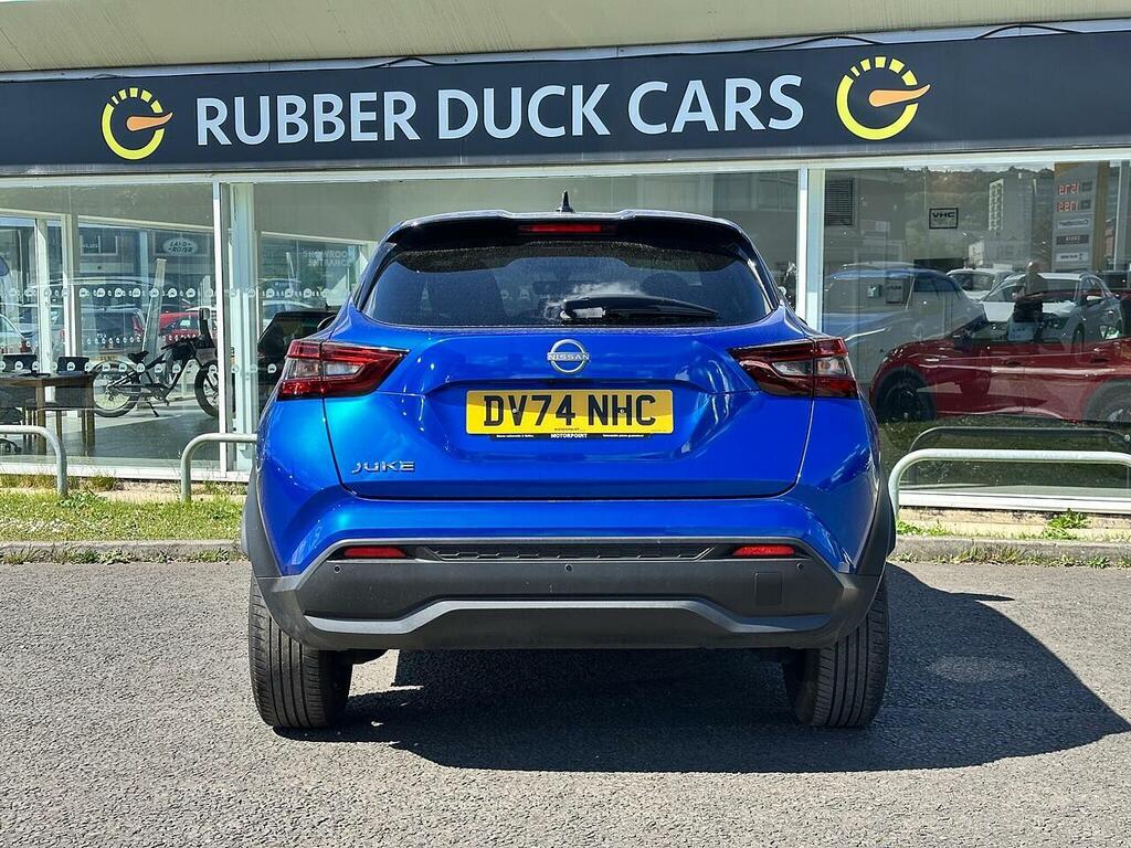 Nissan Juke 1.0 Dig-t N-connecta Euro 6 Ss DV74NHC Blue #6