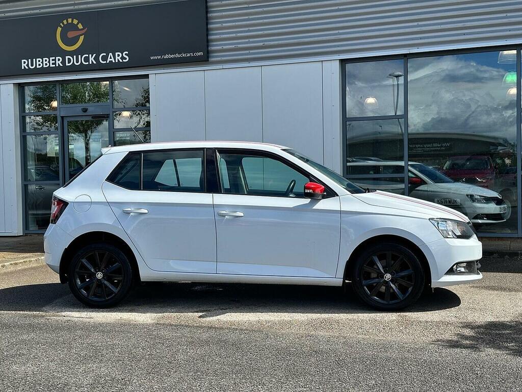 Skoda Fabia 1.0 Tsi Redline Euro 6 Ss White #4