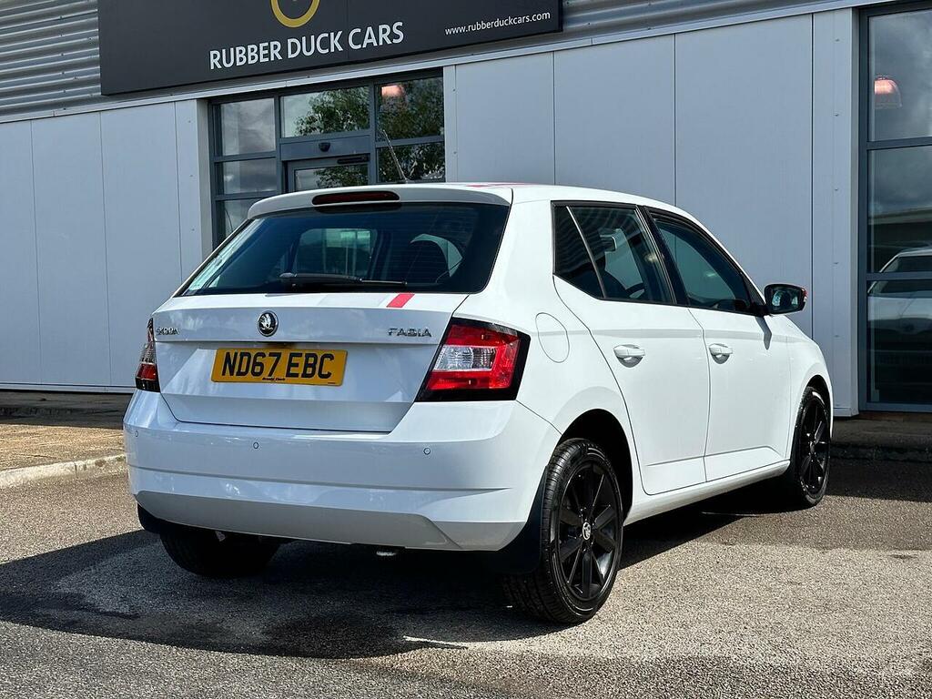 Skoda Fabia 1.0 Tsi Redline Euro 6 Ss White #5