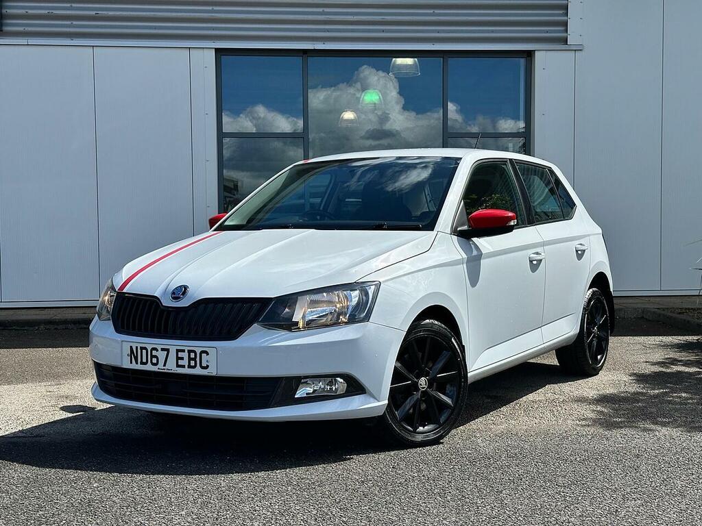 Skoda Fabia 1.0 Tsi Redline Euro 6 Ss White #3