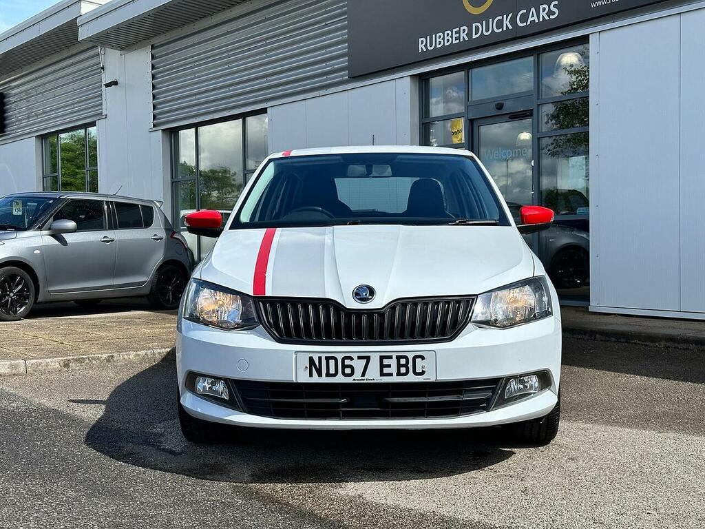 Skoda Fabia 1.0 Tsi Redline Euro 6 Ss White #2