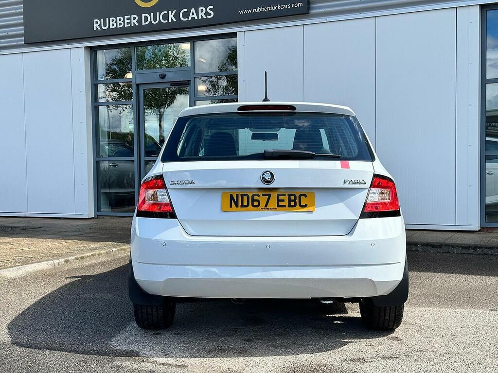 Skoda Fabia 1.0 Tsi Redline Euro 6 Ss White #6