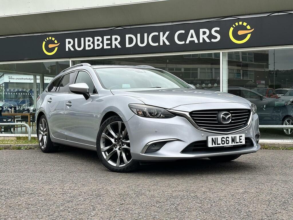 Mazda 6 2.0 Skyactiv-g Sport Nav Tourer Euro 6 Ss Silver