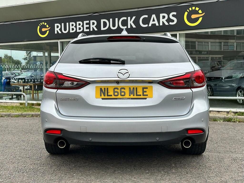 Mazda 6 2.0 Skyactiv-g Sport Nav Tourer Euro 6 Ss Silver #6