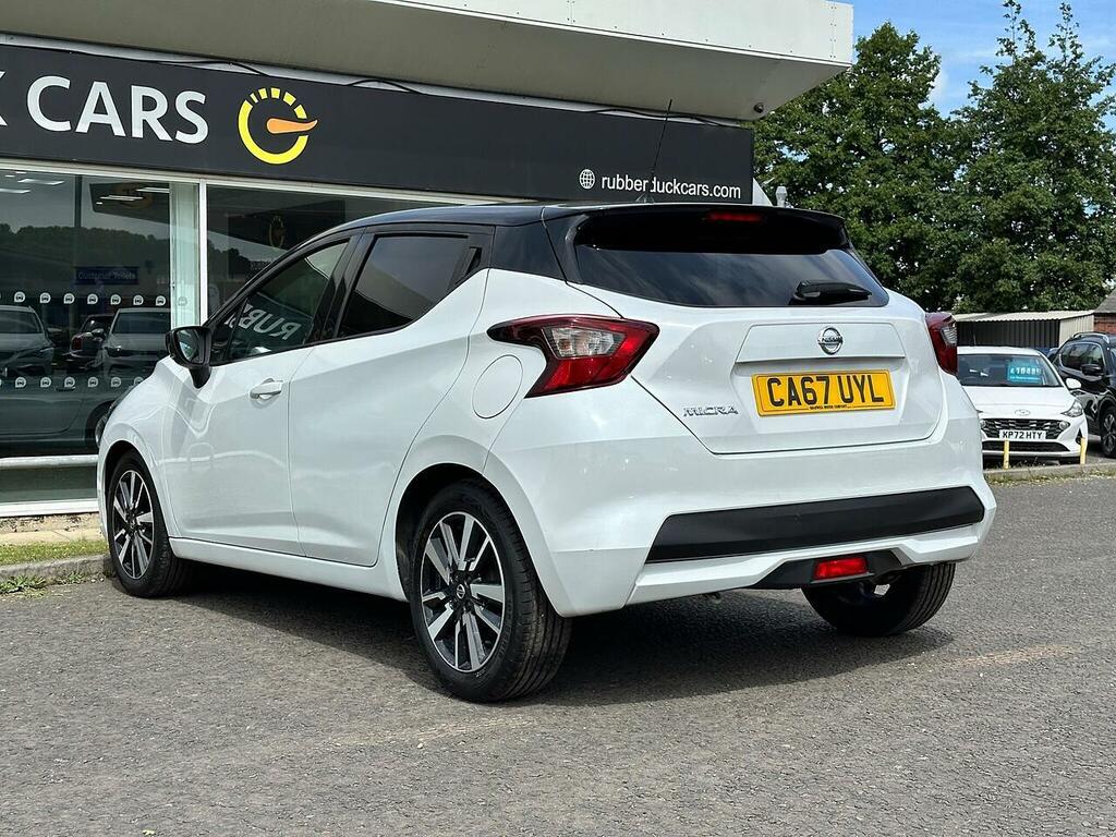 Nissan Micra 0.9 Ig-t N-connecta Euro 6 Ss White #4