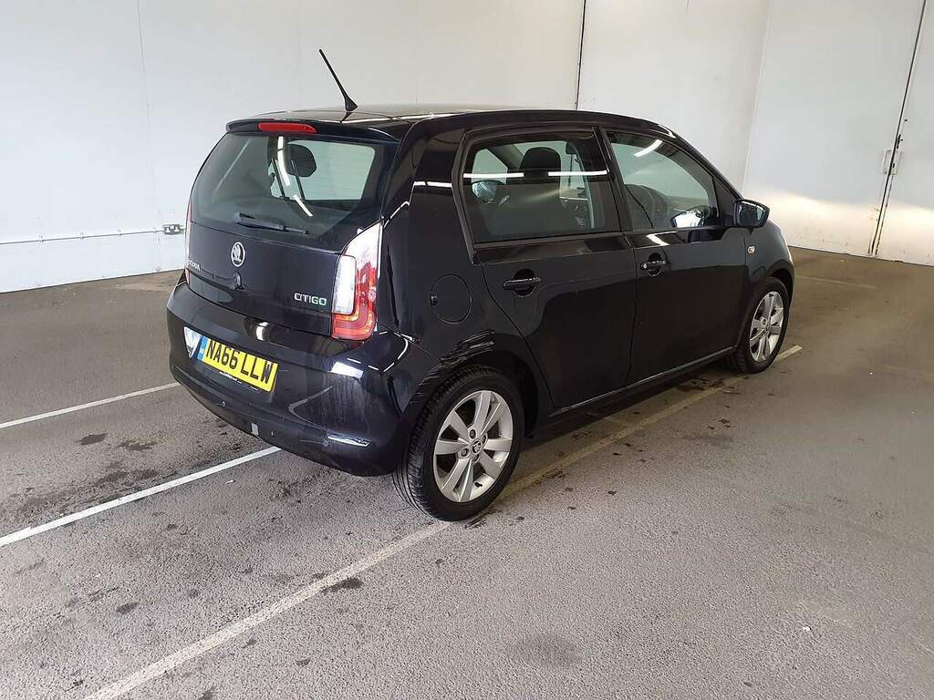 Skoda Citigo 1.0 Mpi Greentech Se L Hatchback Black #5
