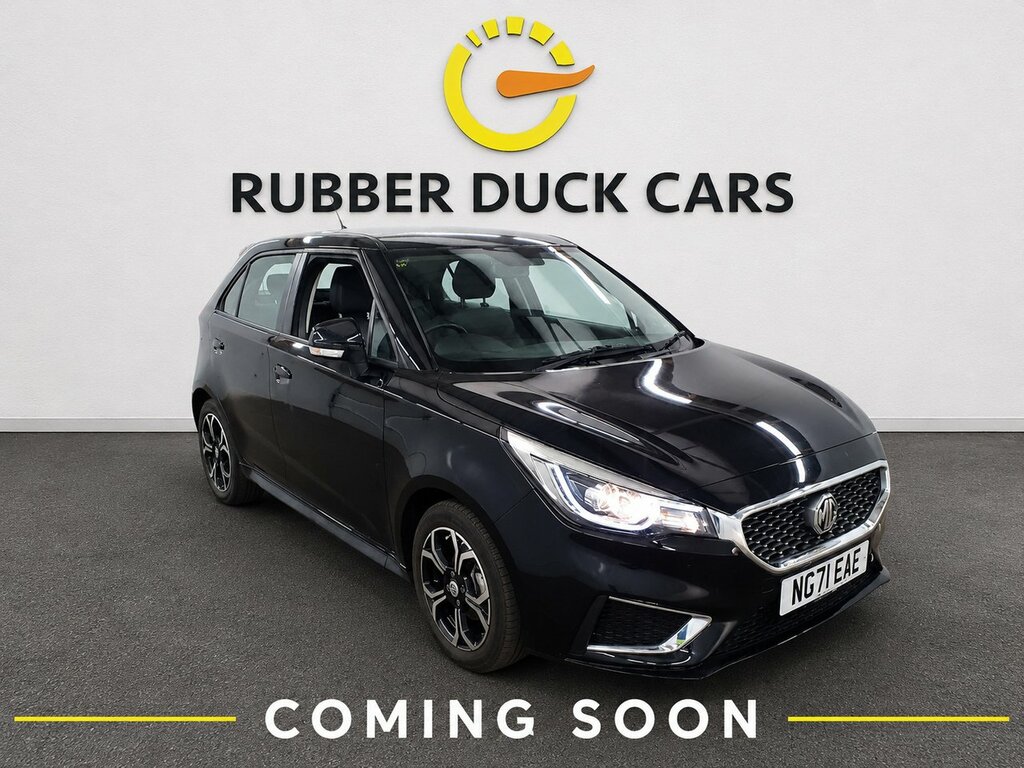 MG MG3 1.5 Vti-tech Exclusive Nav Hatchback Ma Black