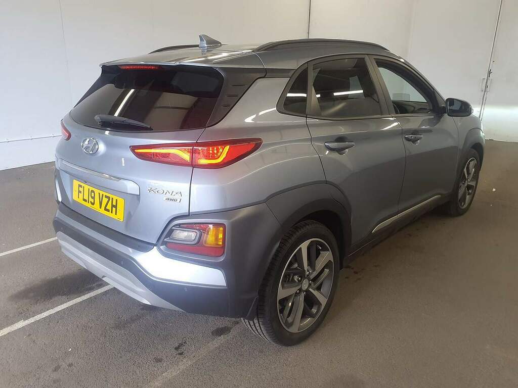Hyundai Kona 1.6 T-gdi Premium Gt Suv Dct 4Wd Euro 6 Silver #3