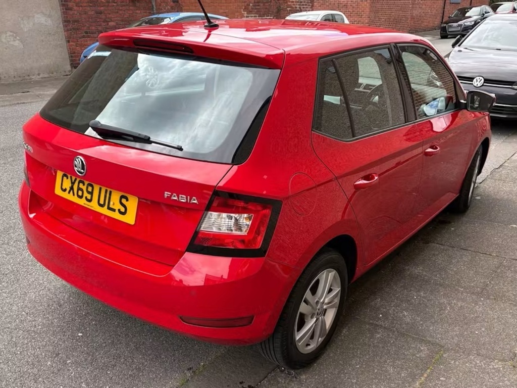 Skoda Fabia Se Red #2
