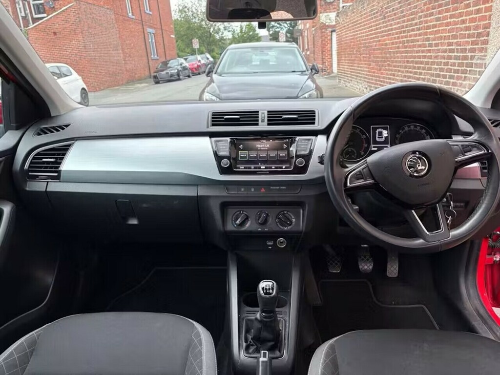 Skoda Fabia Se Red