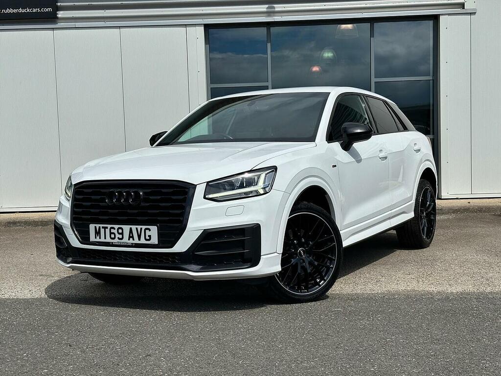 Audi Q2 1.0 Tfsi 30 Black Edition Euro 6 Ss White #3