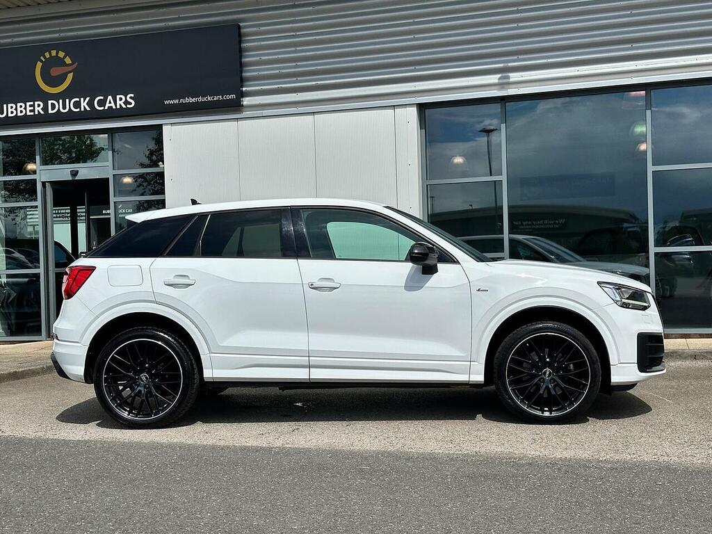 Audi Q2 1.0 Tfsi 30 Black Edition Euro 6 Ss White #4