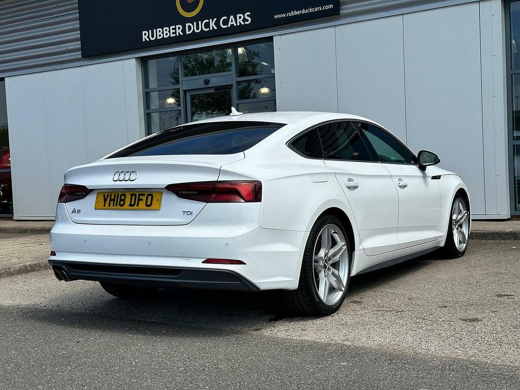 Audi A5 2.0 Tdi Ultra S Line Sportback S Tronic Euro 6 S White #5