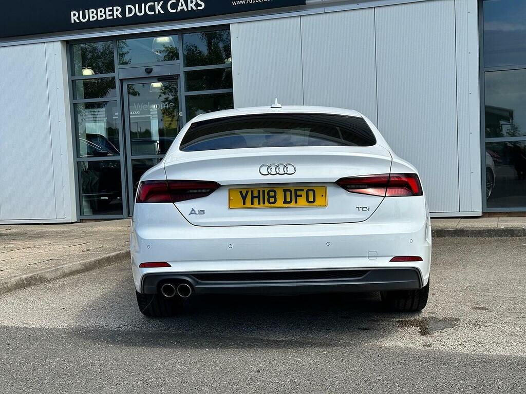 Audi A5 2.0 Tdi Ultra S Line Sportback S Tronic Euro 6 S White #6