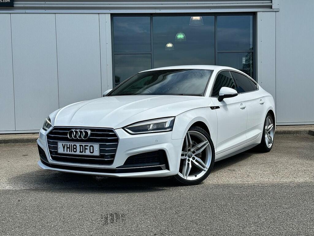 Audi A5 2.0 Tdi Ultra S Line Sportback S Tronic Euro 6 S White #3