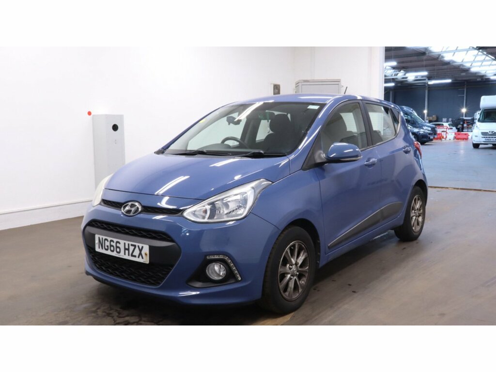 Hyundai I10 1.0 Premium Hatchback Euro 5 66 Blue #2