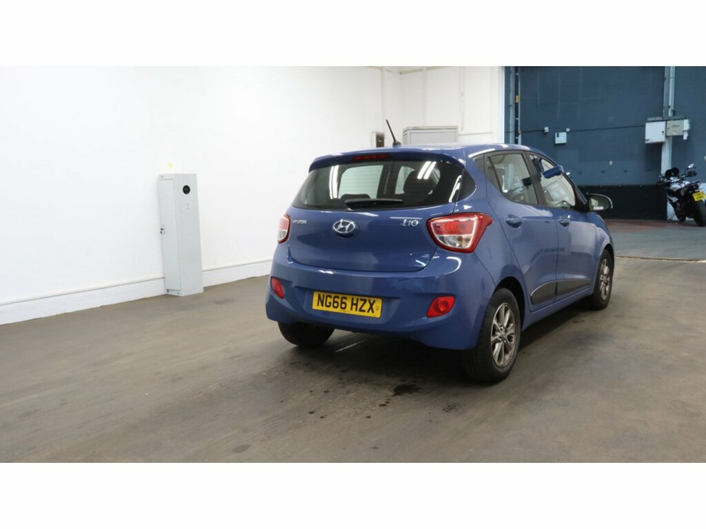 Hyundai I10 1.0 Premium Hatchback Euro 5 66 Blue #4