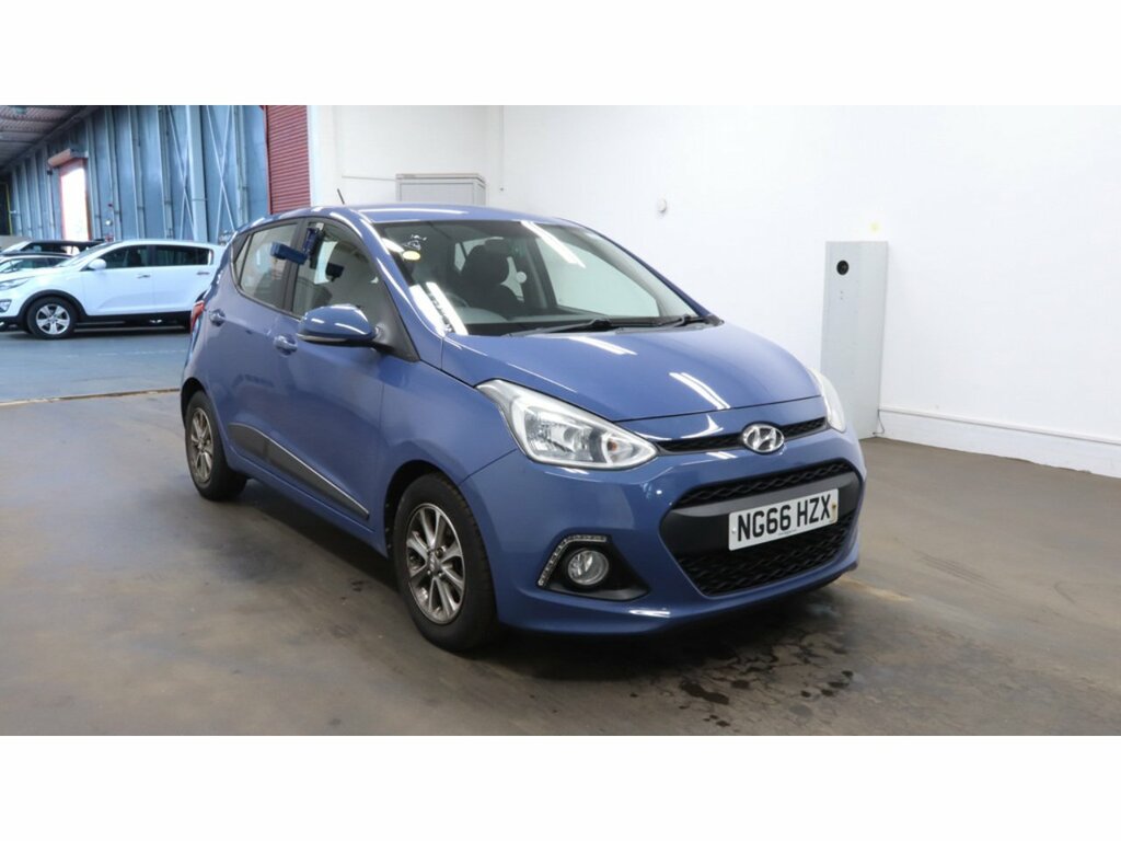 Hyundai I10 1.0 Premium Hatchback Euro 5 66 Blue