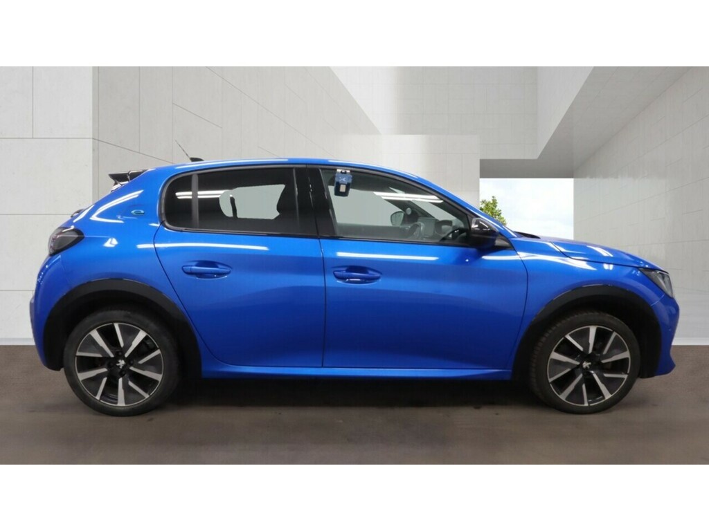 Peugeot e-208 50Kwh Gt Premium Hatchback 136 Blue #5