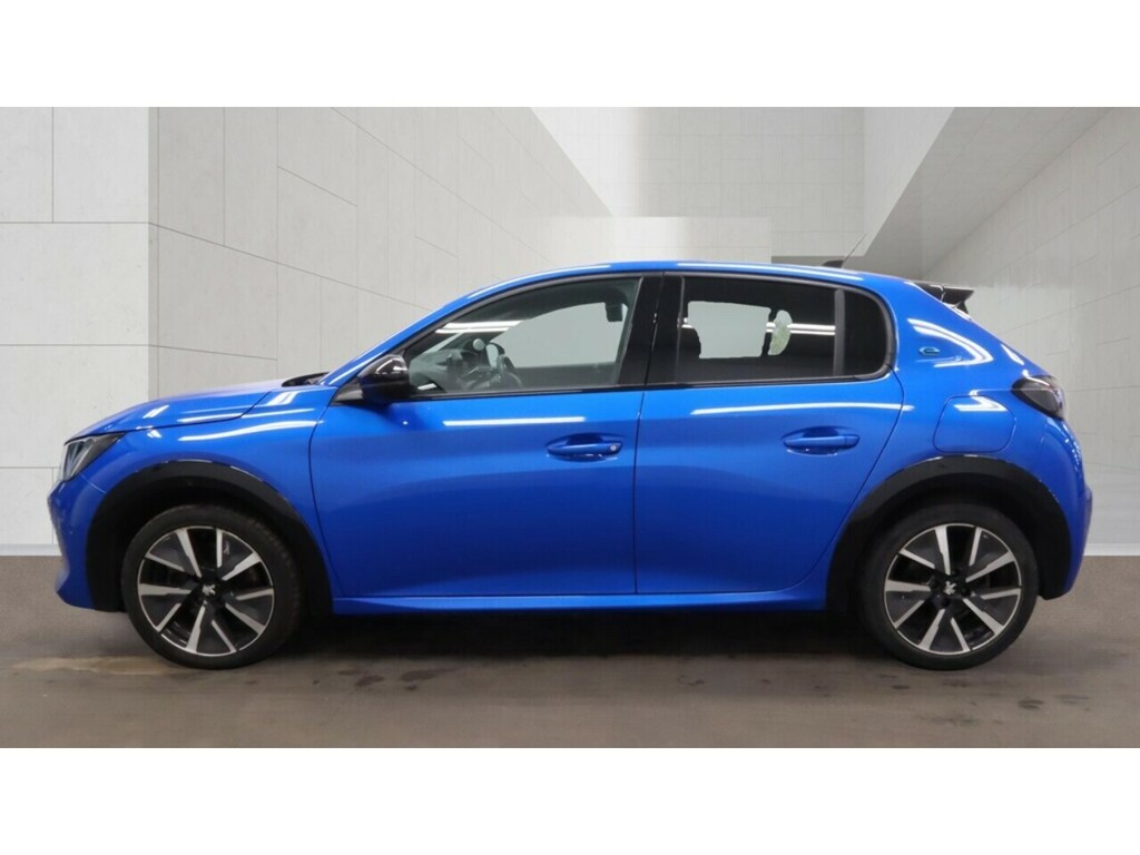 Peugeot e-208 50Kwh Gt Premium Hatchback 136 Blue #6