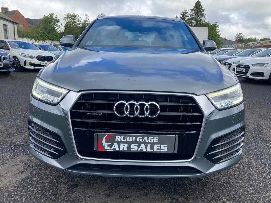 Audi Q3 2.0 Tdi Quattro S Line Plus S Tronic EA65FCP Grey #3